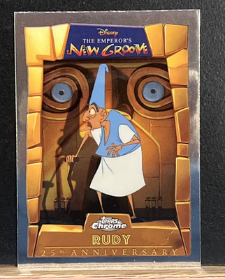 2025 Topps Chrome Disney The Emperor's New Groove Insert Card #EMP-8 Rudy