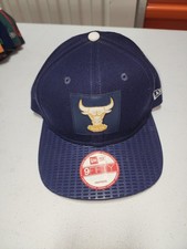 New Era 9Fifty Chicago Bulls Hat Baseball Nba Snapback Adjustable Blue