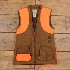 Vintage Beretta Outdoor Jacket L Hunting Utility Gilet Beige Womens