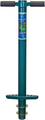 5-in-1 Lawn and Garden Tool, Bulb Planter, Weeder or Weeding Tool, Sod Plugger