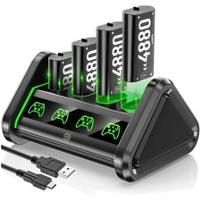 Safe Charging Station for Xbox Controller Batteries