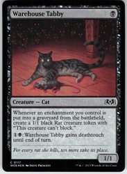 Warehouse Tabby #117 (Foil) - Wilds of Eldraine - MTG