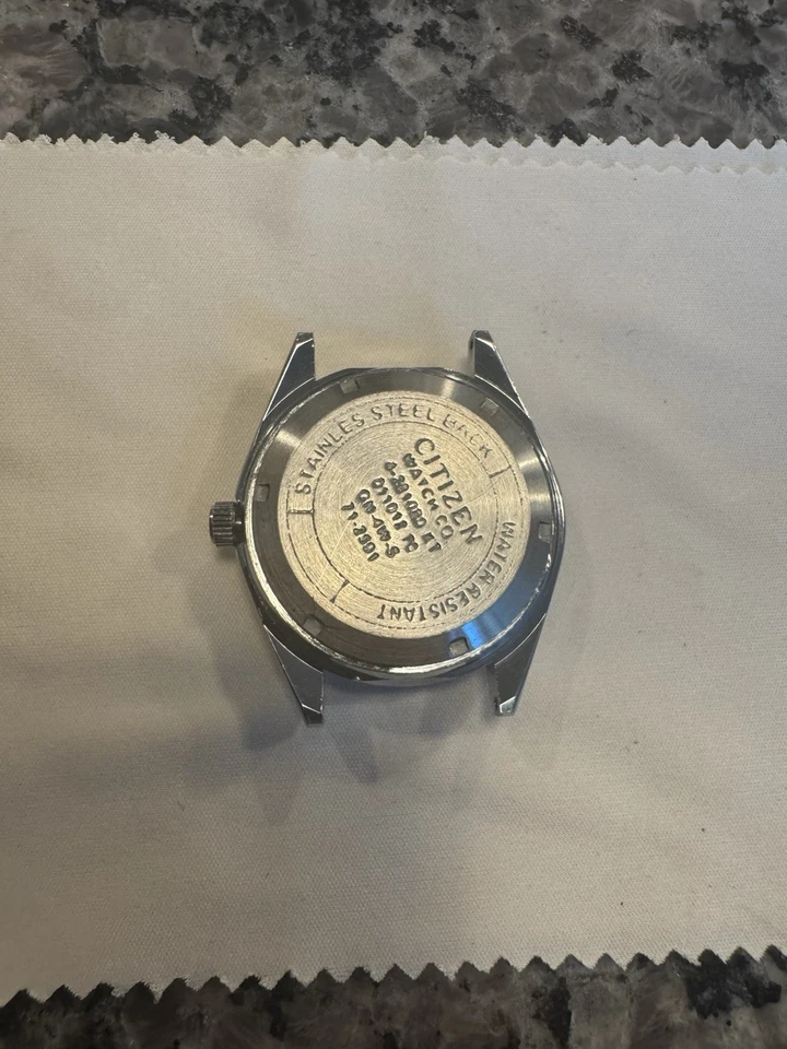 Reloj Citizen Automático 21 Joyas Vintage Japón 8200A - Bisel Rojo - Funcionando Foto 4 de 4