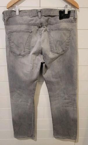LOT OF 4 Citizens of Humanity SID Jeans Corduroy Mens 36 Black Gray Distressed - Picture 9 of 24