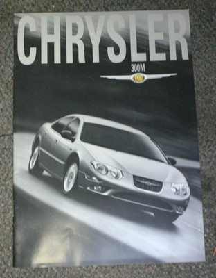 Chrysler 300M - Prospekt und Serien- Sonderausstattung von 2001