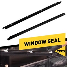 2pcs Outside Front Door Window Weatherstrip Seal Kit For Toyota Tacoma 2000-04