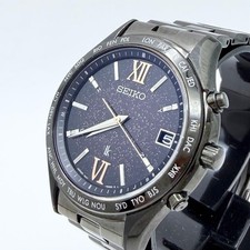 SEIKO LUKIA Watch Limited Solar Date Black Authentic From Japan