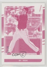 2016 Panini Donruss Test Proof Magenta 5/10 Shin-Soo Choo #117 0c3