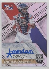 2019 Elite Extra Edition Dominican Prospect League Aneudis Mordan #189 Auto 2p7