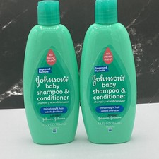 Johnsons Baby Shampoo and Conditioner Thin and Straight Hair- 2 pack