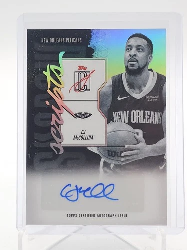 2025 Topps Signature CJ McCollum Base (RAW)