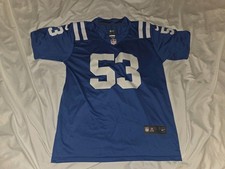 Shaquille Leonard Indianapolis Colts Jersey Nike Men's Small Blue