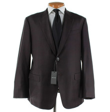 Giorgio Armani NWT Wool / Cashmere Sport Coat Size 56 46 US In Solid Raisin