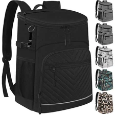 Cooler Backpack Insulated Leakproof Waterproof Backpack Cooler Bag 30 Cans La...