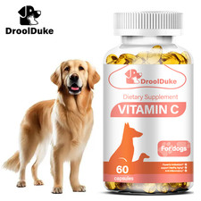 Vitamin C for Dogs - Support Cardiovascular Health, Boost Immunity 60 Capsules