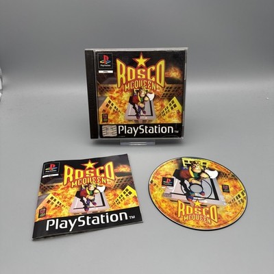 Playstation 1 Spiel : Rosco MCqueen - CD Anleitung OVP / Sony PS1 PSone