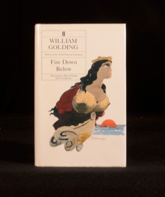 1989 Fire Down Below by William Golding First UK Edition with Dustwrapper