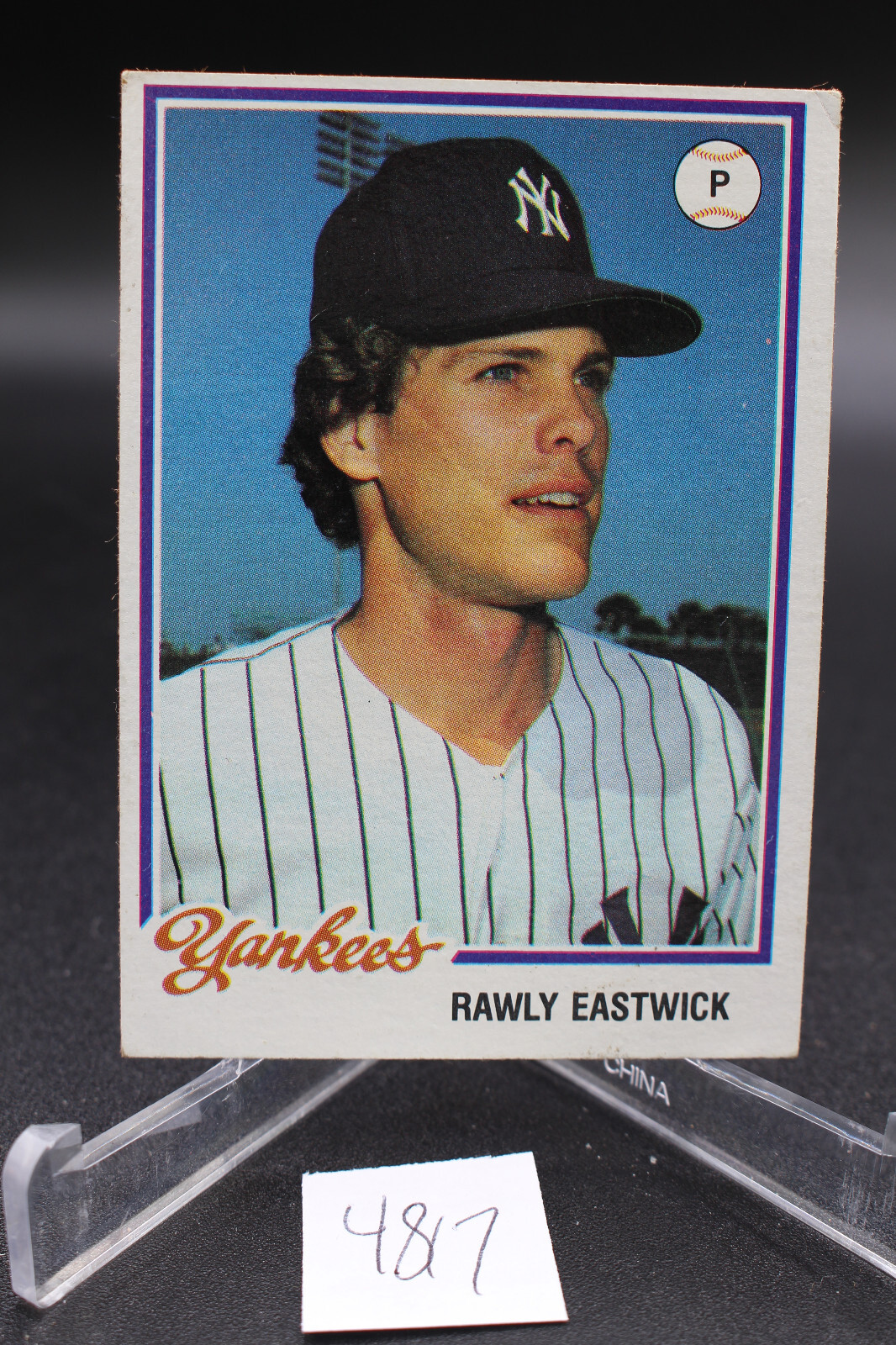 1978 Topps Burger King New York Yankees Rawly Eastwick #11