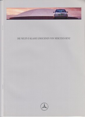 Mercedes Benz E-Class (W210) 1995 Brochure/Brochure