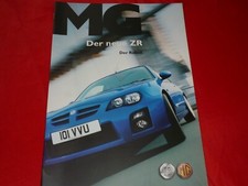 MG ZR 105 + ZR 160 Prospekt Brochure Depliant Folleto von 2004