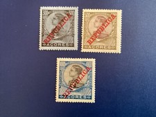 ICOLLECTZONE Azores 137-139 VF hinged