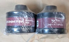 *2 PACK* Metal Filters (P-A-2) & (A2)  Small Tank Gas Mask Replacement Canisters