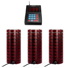 Retekess TD165 Pagers for Restaurants Pager System Queuing 30 Buzzers Food Truck