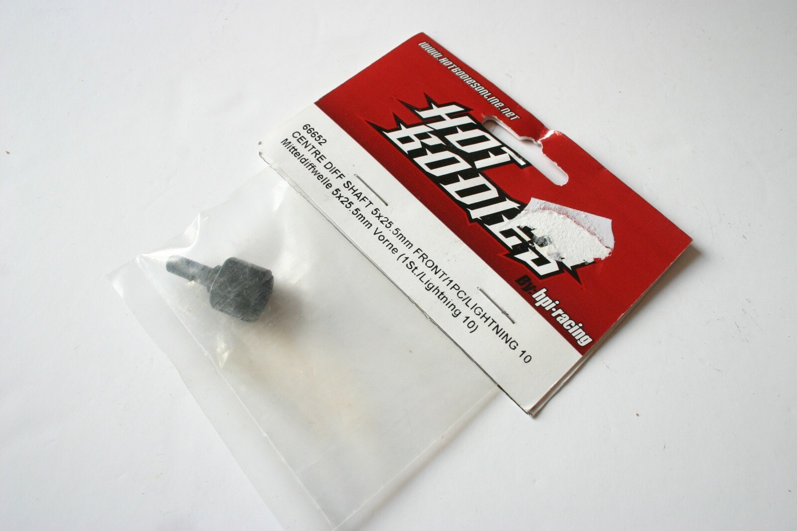 Hot Bodies Lightning Stadium 10 Center Diff Shaft - HB 66652