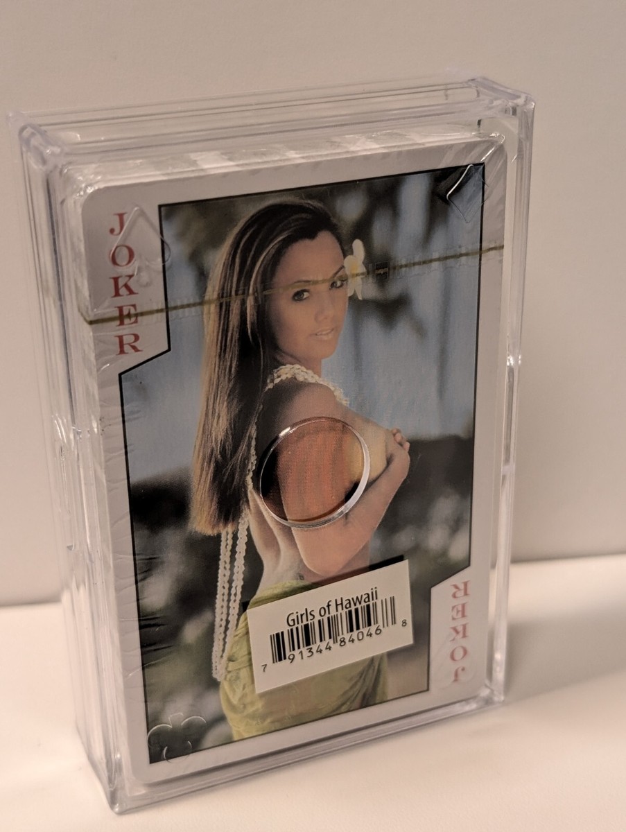 Islander Playing Cards Girls Of Hawaii 54 Different Cards Sealed
