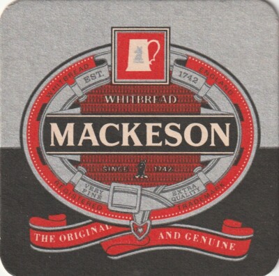 BIERMATTE - MACKESON & CO - DAS ORIGINAL UND ORIGINAL - (Kat 312) - (1975)