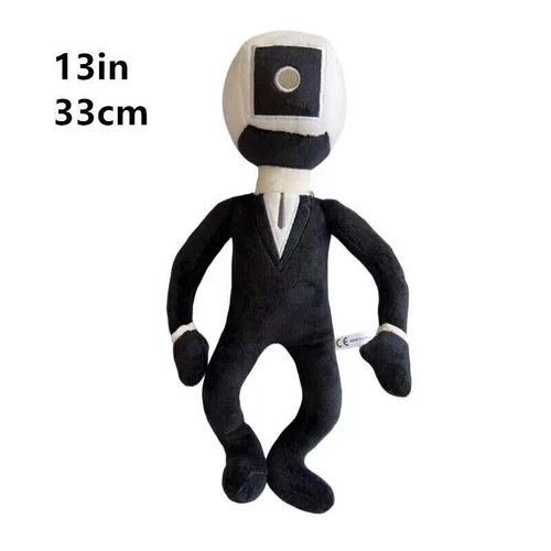 Skibidi Toilet Plush Stuffed Doll Toys Titan TV Man Figure Plushies Kids Gifts - Bild 7 von 71
