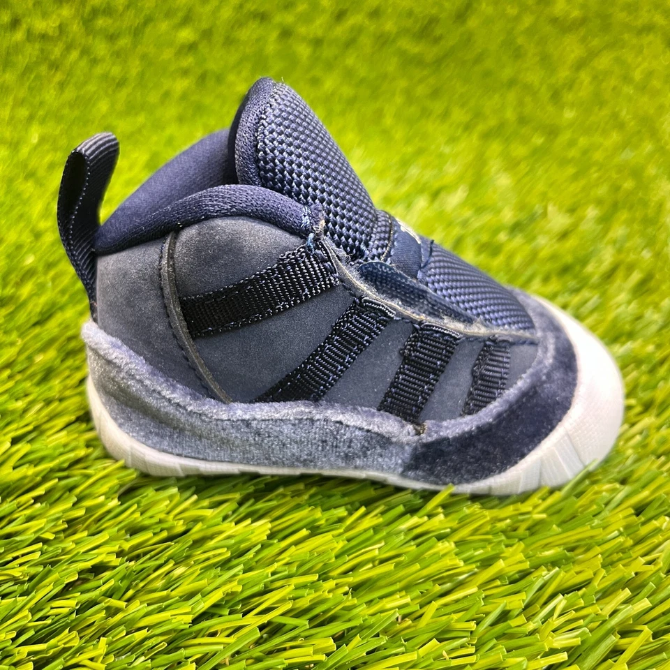 Nike Air Jordan 11 Botín de Cuna Niño Pequeño Talla 3C Azul Marino Zapatos Atléticos Tenis Foto 4 de 4