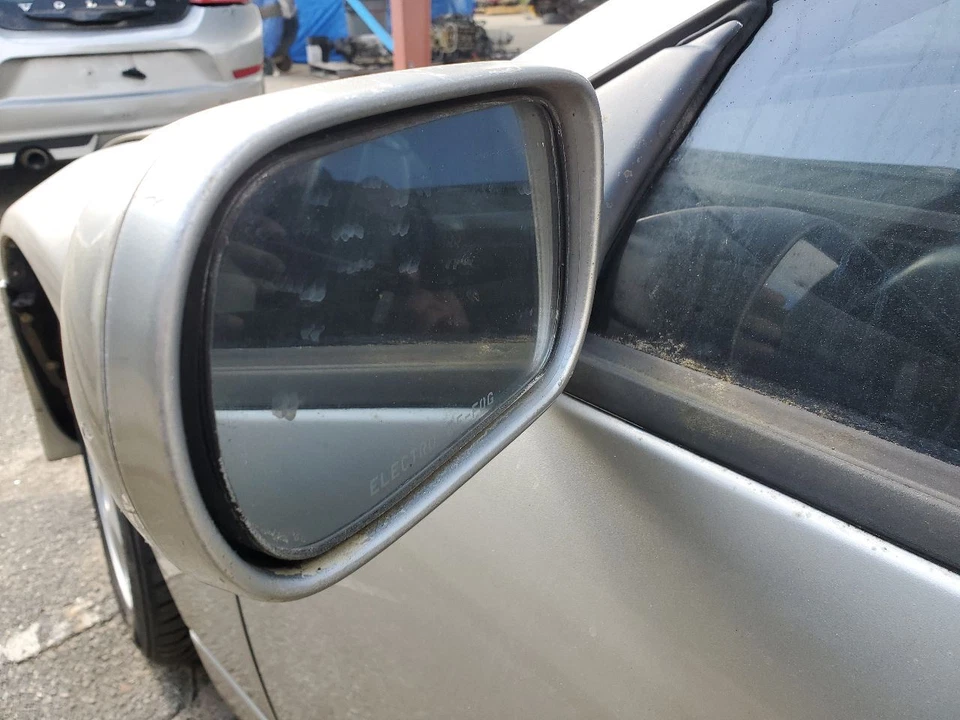 Espejo retrovisor lateral izquierdo plateado Nissan 300ZX 1991 1994 OEM revestimiento transparente pelado Foto 4 de 4