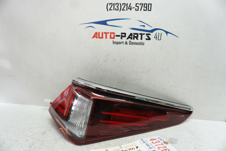 Luz trasera LED derecha Lexus Es350 Sport F 2019 2020 astillada OEM UC43726 Foto 2 de 4