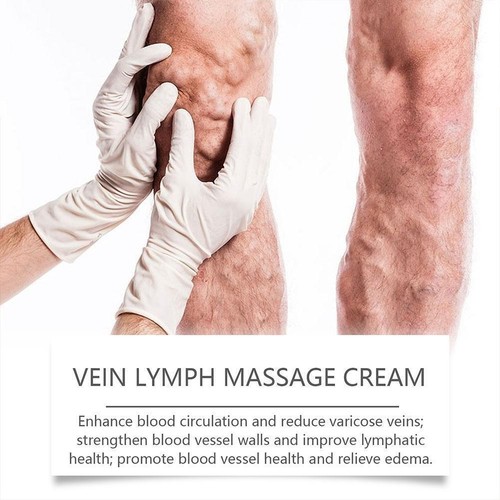Crema massaggio linfatico vene varicose ippocastano 100g - Elimina edema - S7G8 - Foto 15 di 19