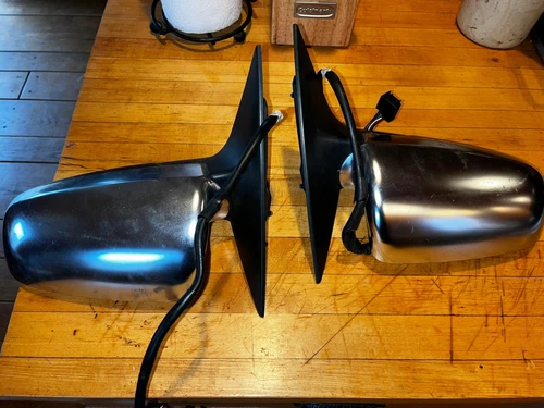 Audi 06-08 S6 Silver Mirror Pair Automatic And Defrost And Memory