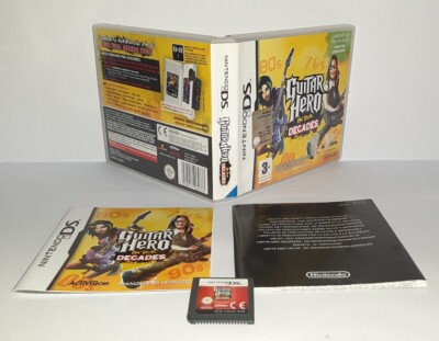 Gitarre Hero On Tour Decades Nintendo Nds DS Italienisch