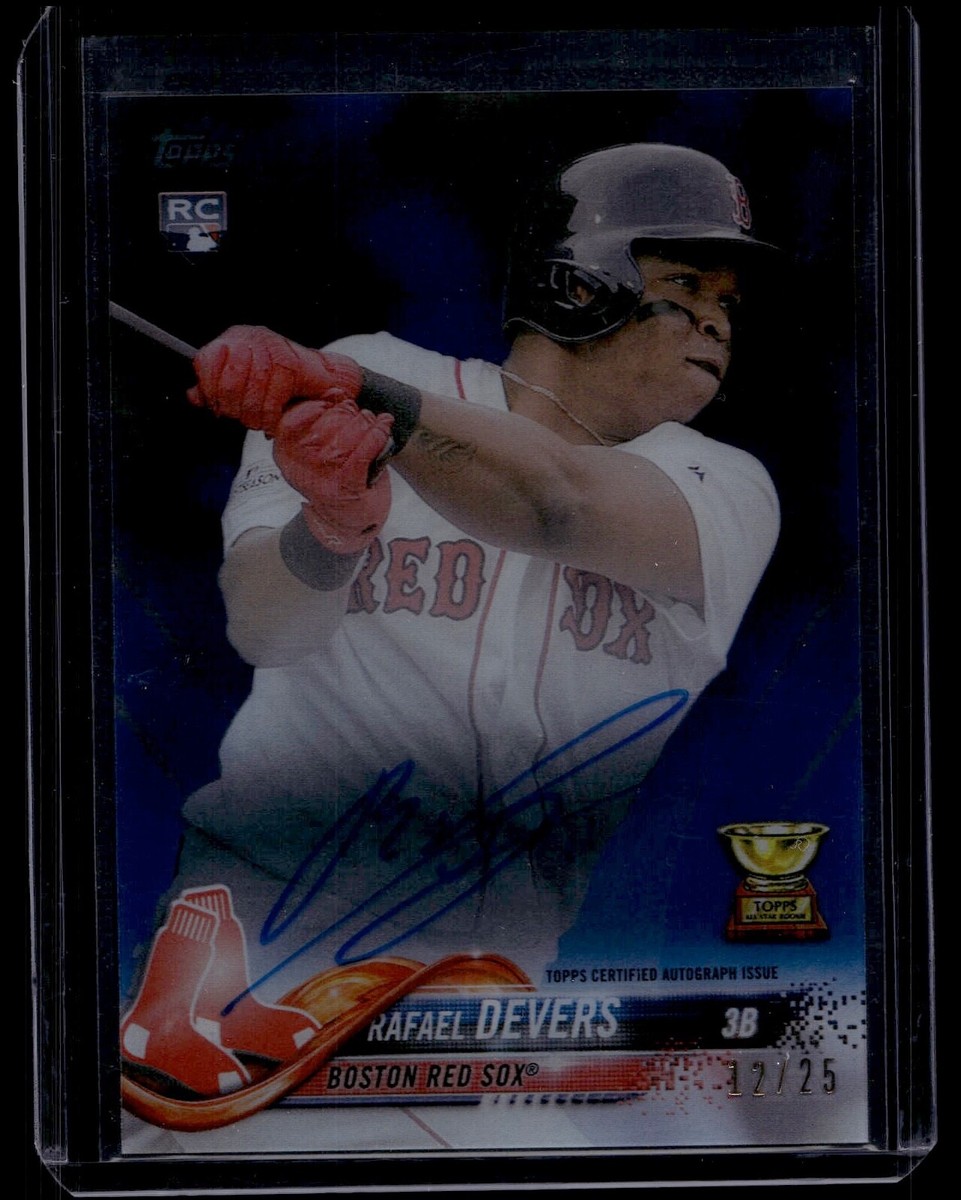 2018 Topps Clearly Authentic Baseball Rafael Devers #CAA-RD