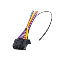 New Wire Harness 16-pin Replacement for Sony Car Radio MEX-N5300BT MEXN5300BT