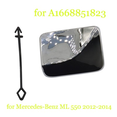Piece of 1 Car Tow Hook Eye Hole Cover Fits For Mercedes-Benz ML 550 2012-2014