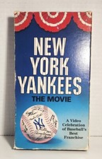 New York Yankees The Movie VHS A Video Celebration of Baseball's Best Franchise