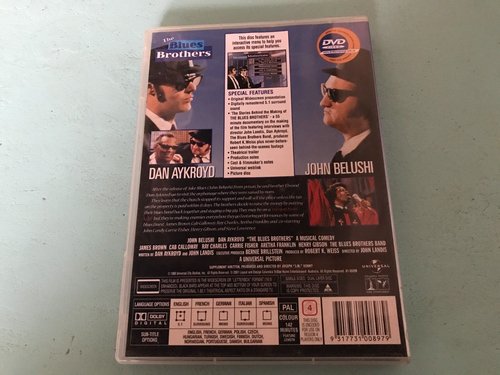 The Blues Brothers DVD John Belushi Dan Aykroyd includes Making Of documentary - Picture 2 of 2