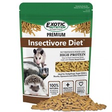 Premium Insectivore Diet 1.25 lb. - High Protein Food for Insect-Eating Animals