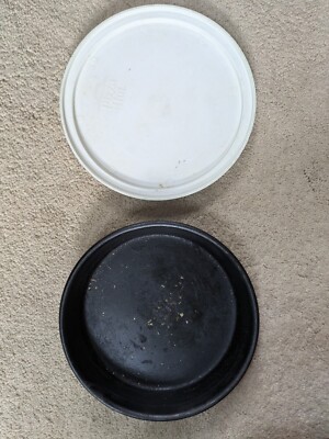 4 Stück 6'' Pizza Hut Pfannen mit Deckel