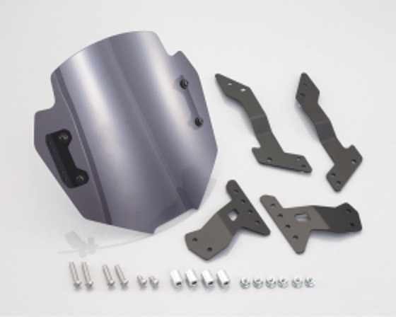 MSX 用 Visi Goth ビジゴス 箱付き Kitaco #670-1444300 Smoked Aerovisor / Fits Honda MSX125 Grom