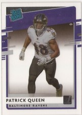 2020 PANINI CHRONICLES PATRICK QUEEN CLEARLY DONRUSS RATED ROOKIE #RR-PQ