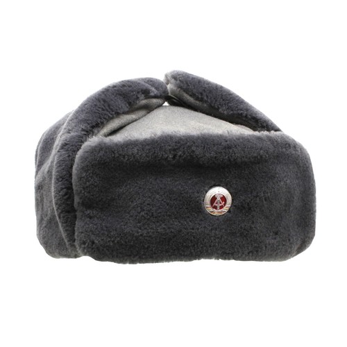 MILITARY SURPLUS East German Fur Hat 