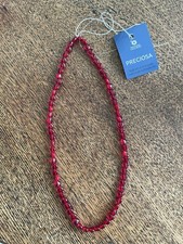 74 Red Heart Czech Glass Beads