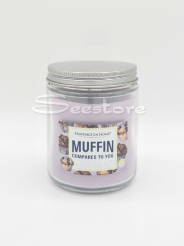 Huntington Home Muffin Compares to You Single Wick Scented Candle Soy 6.5 oz New - Picture 1 of 1