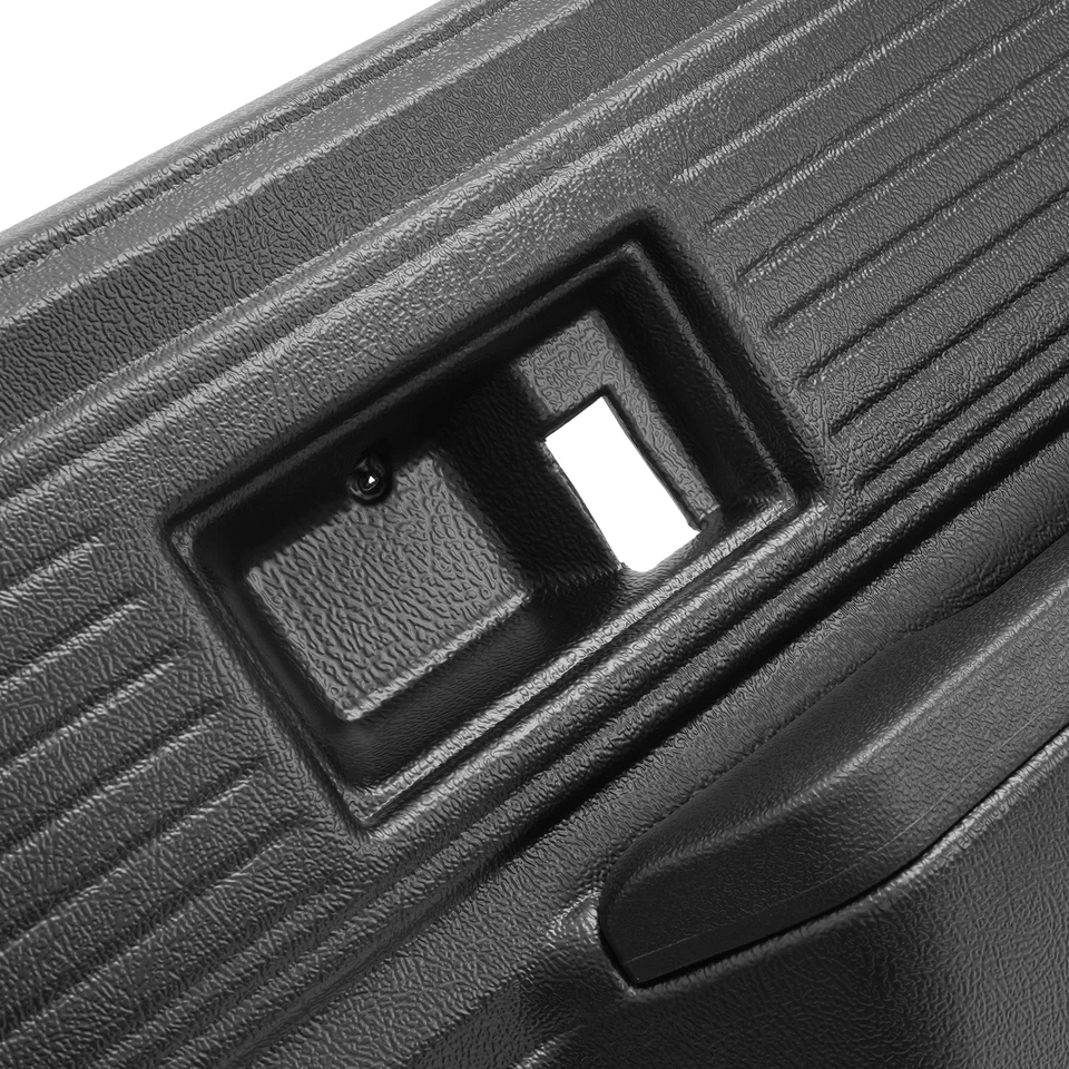 Black Inner Door Panels Left+Right For Chevrolet/ GMC Truck 1977 1978 1979 1980 - Image 4 of 4